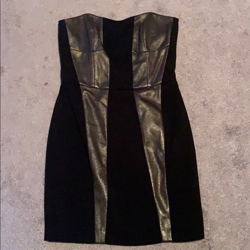 French Connection strapless dress